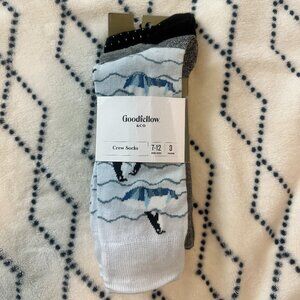 Goodfellow & Co. Men's Grey and Black Socks